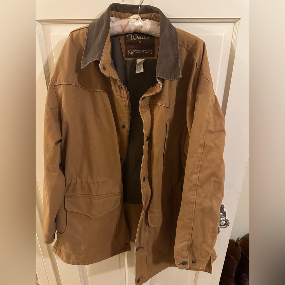 Walls Ranch Wear Chore Coat Jacket - Size XL